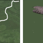 Comparison between CSC and WCSC segmentation results for image 80099. (A) original image, (B) white line showing the selected pattern on the image (C) CSC, (D) WCSC.