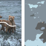 Comparison between CSC and WCSC segmentation results for image 94079. (A) original image, (B) white line showing the selected pattern on the image (C) CSC, (D) WCSC.